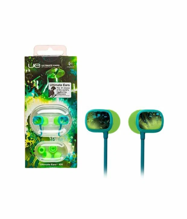 Logitech UE 100 Isolation Phonique Casque (Vert) Neuf - Photo 1/1
