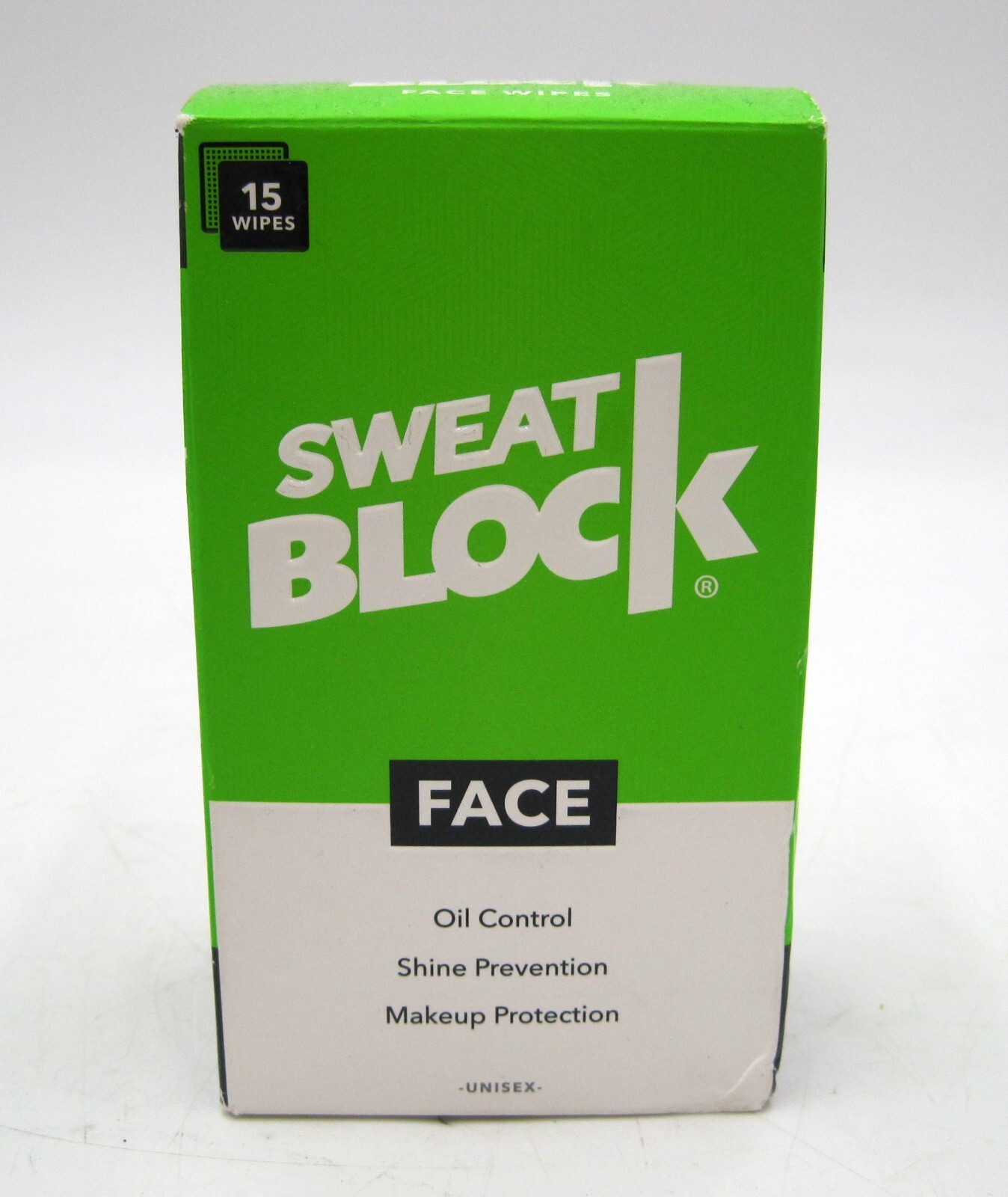 SweatBlock Clinical Strength Antiperspirant Wipes for Face 10 wipes
