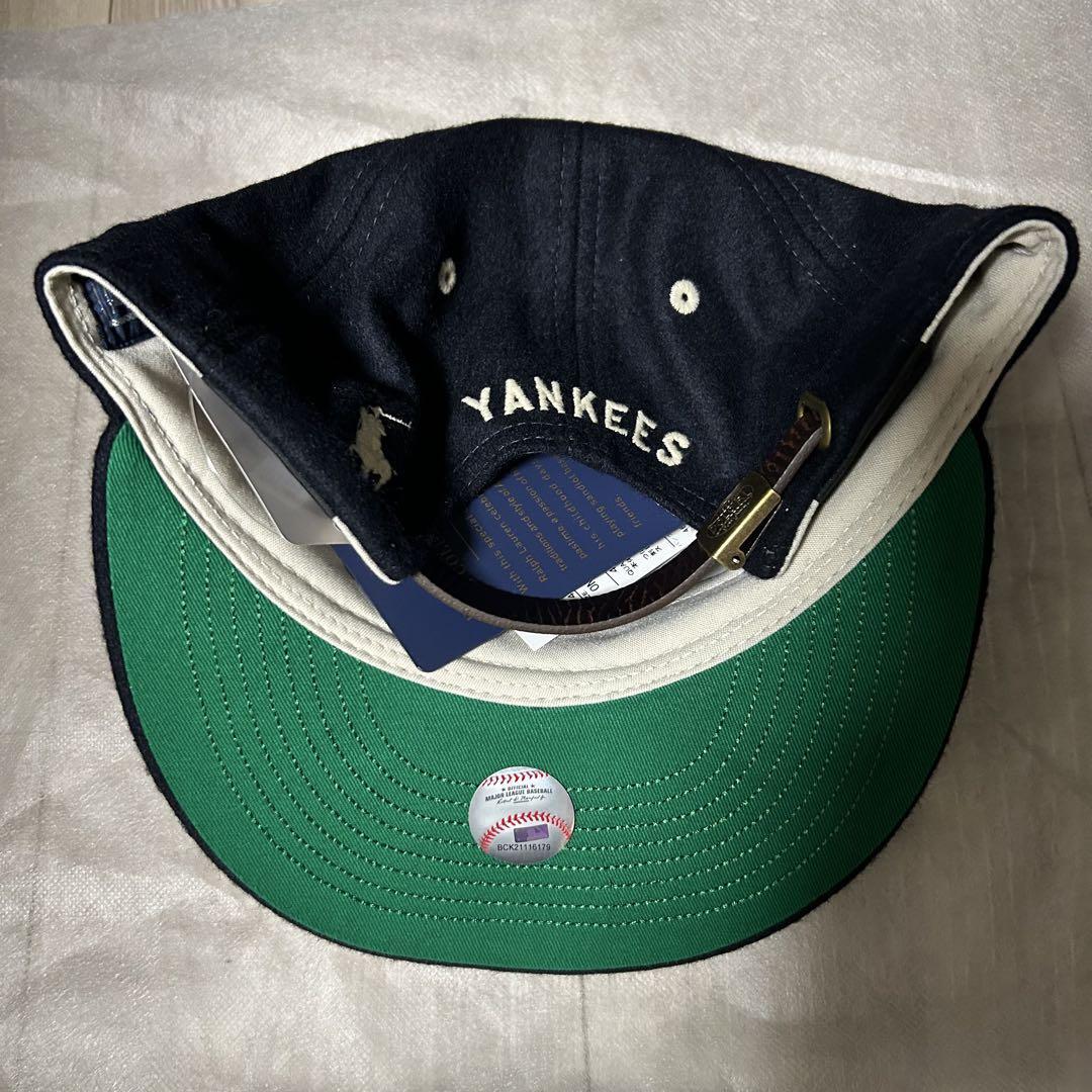 New Era x Polo Ralph Lauren x MLB Yankees 9FIFTY Navy Cap Rare New