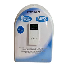 Craig Electronics - 512MB Digital Audio / MP3 Player with LCD Display CMP168C