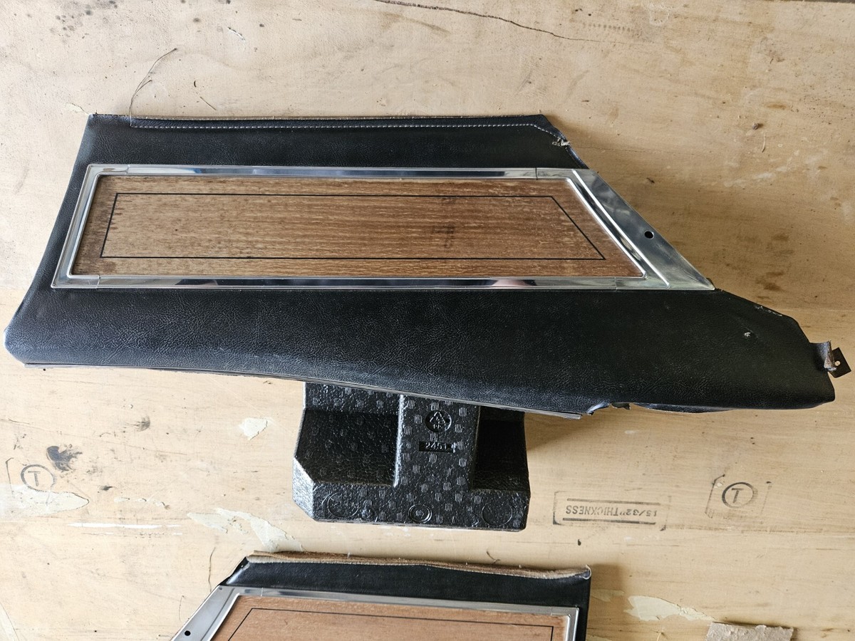 1964-1965 Buick Riviera Interior Rear Panel Inserts Door Panel
