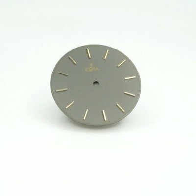 New Ebel Dial Sport Gray with Gold Mark , and Gold  , No Date ,Swiss Made,