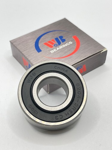 WJB 6204-2RSH C3 Deep Groove Ball Bearing 20x47x14 By Premium Bearing Source - Picture 6 of 8