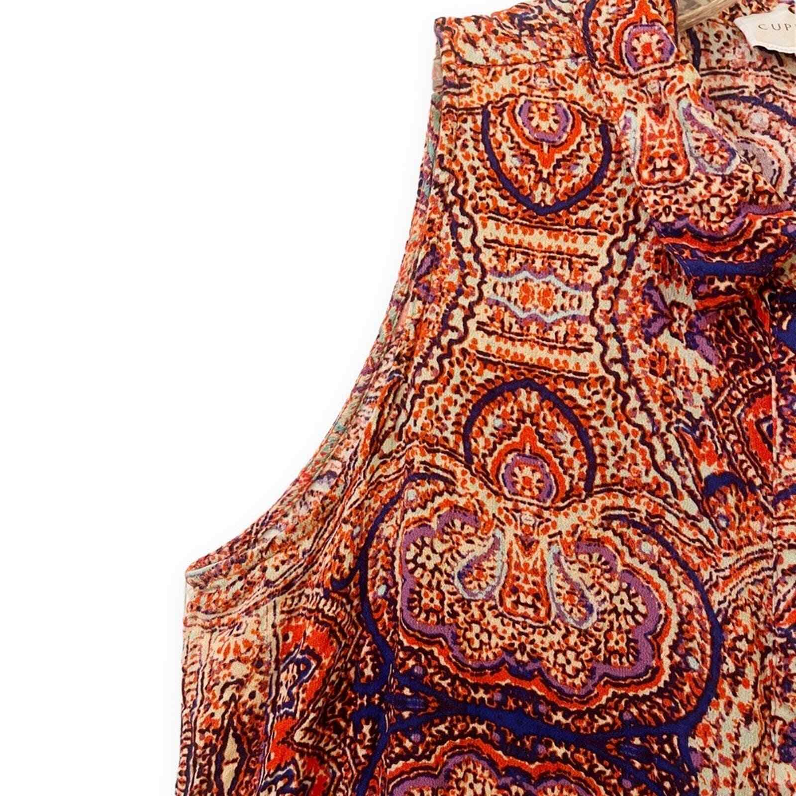 Multicolored Collared Button Front Sleeveless Tun… - image 4