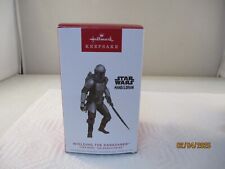 2024 Hallmark Keepsake Ornament WIELDING THE DARKSABER STAR WARS THE MANDALORIAN