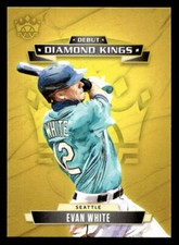 2021 Panini Diamond Kings #DDK-SM Evan White Debut Diamond Kings