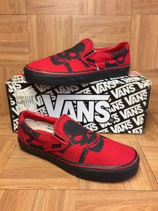 bright red vans