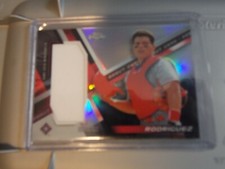 2019 Topps Chrome Ivan Rodriguez Rookie Debut Gear Game Used Jersey Relic 