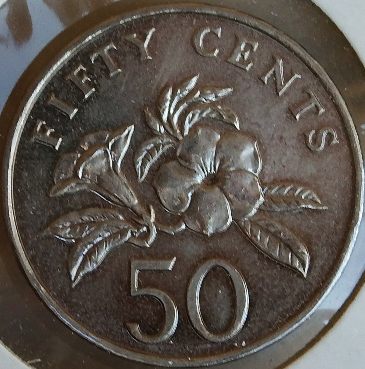 Singapore 1995 Coin 50 Cents KM# 102 Almost Uncirculated | eBay