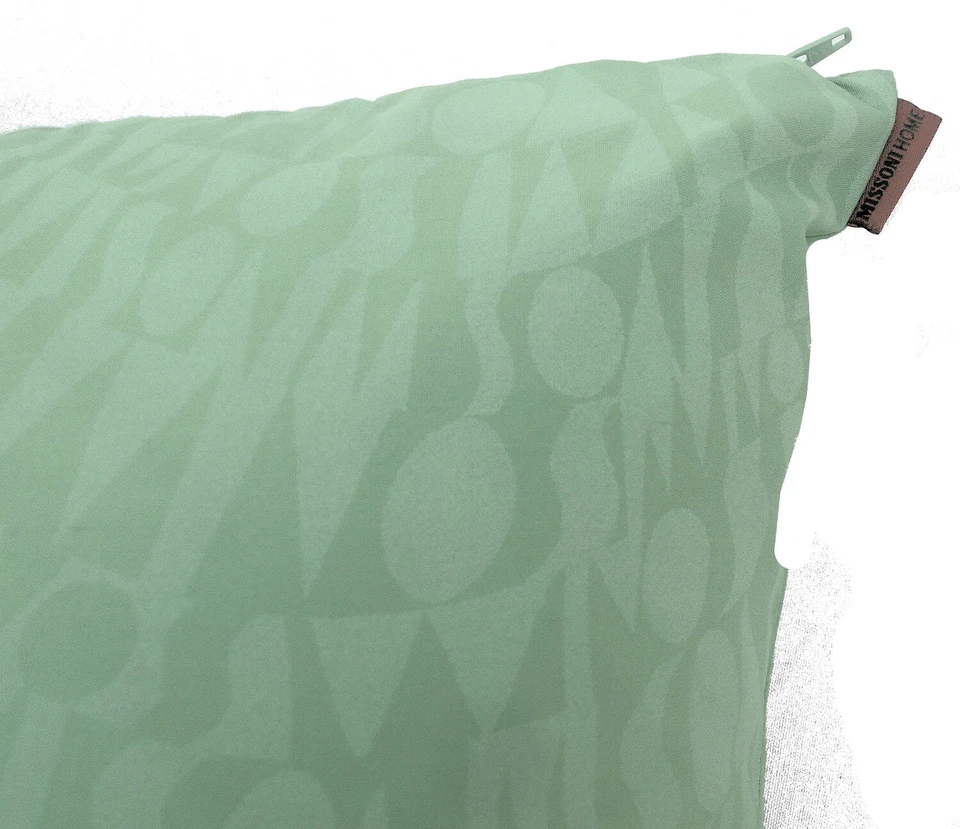 FUNDA DE COJÍN MISSONI HOME GRAFFITI LOGO PERCAL 16x16" CO TINTES HARRY T35 Foto 3 de 4