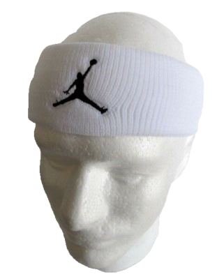 jordan white headband