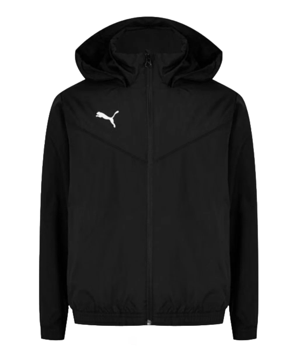 Black puma jacket deals