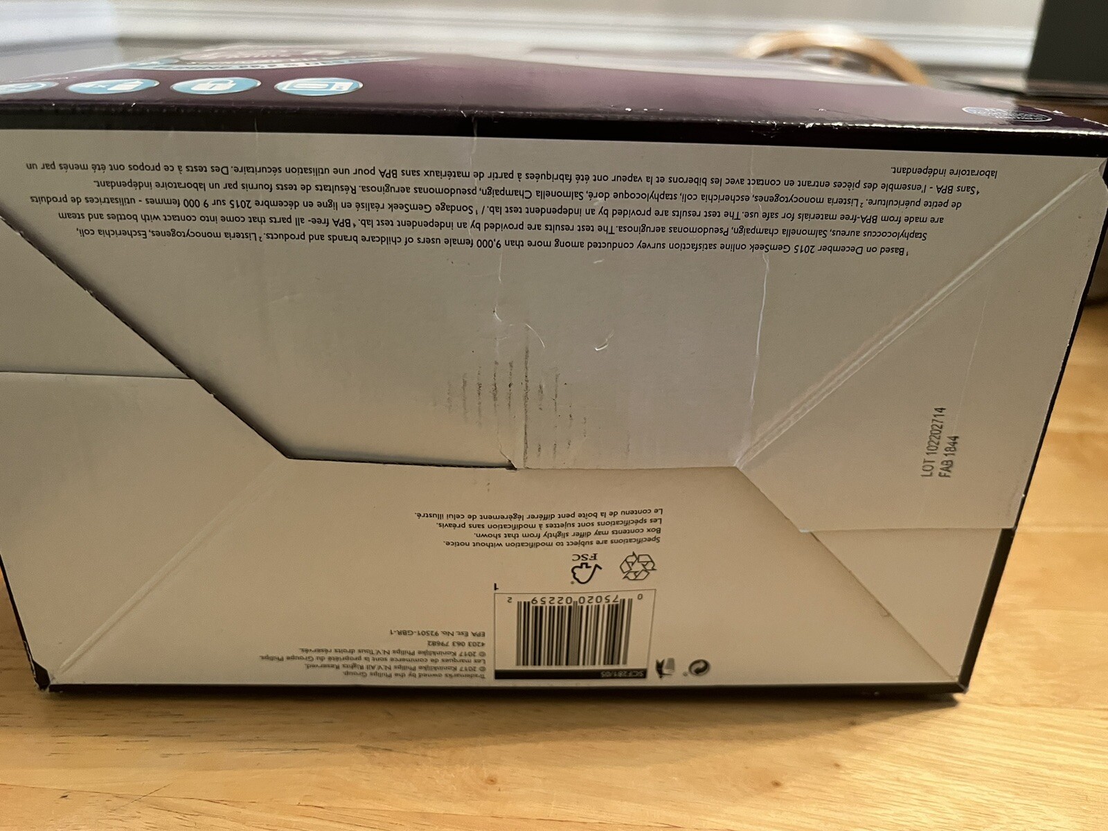 Philips AVENT SCF281/05 Microwave Steam Sterilizer for Baby Bottles