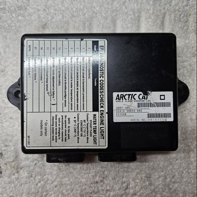 ARCTIC CAT M8 F8 HO ECM ECU CDI Computer Square OEM 3007-765 ARCTIC CAT M8 F8 HO ECM ECU CDI Computer Square OEM 3007-765