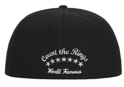 Supreme Undisputed Box Logo New Era Cap Hat Black Fall Winter 2021