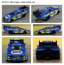 AUTO WORLD NHRA Ron Capps NAPA Dodge Charger Funny Car FITS AFX, AW SC337