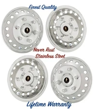 16" Mercedes Sprinter Super Single 3500 Wheel Simulator Rim Liner Hubcap Covers©