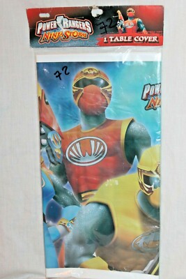 NEW IN PACKAGE POWER RANGERS 1- TABLECOVER 