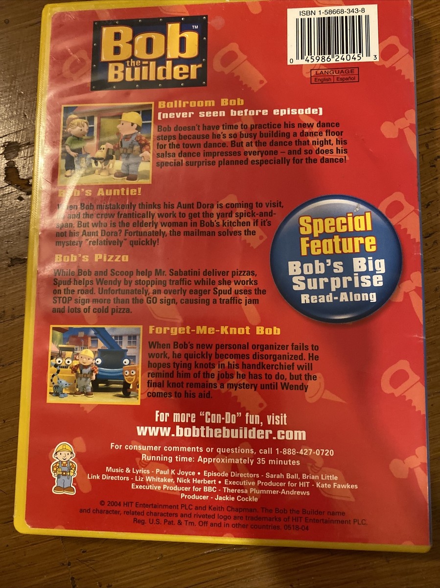 Bob the Builder - Bob's Favorite Adventures DVD 45986240453