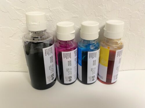 4 Color set Premium Refill Ink H-31 H-32 for HP DeskJet GT 5810 5820 5840 5860 - Picture 2 of 2