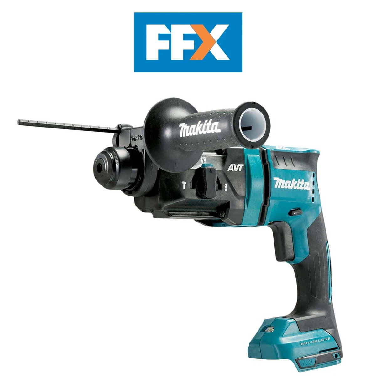 Image of Makita DHR182ZJ cordless rotary hammer drill