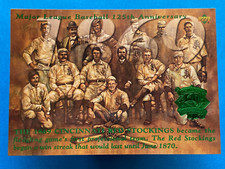 Cincinnati Red Stockings 1869 Team 1994 Upper Deck Iooss Collection Jumbos #43