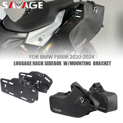 2020-2024 BMW F900R F 900 R 2023 Rear Sidebox Luggage Saddle Bags  Aluminum Black Year Manufacturer Warranty China Street Motorcycle