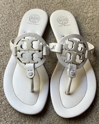 white miller sandals
