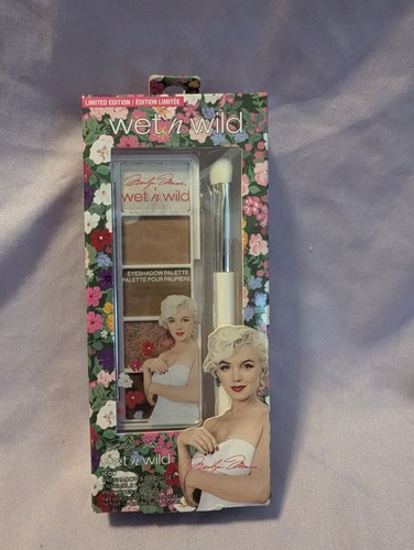 Wet N Wild Icon Marilyn Monroe Limited Edition Eyeshadow Palette & Brush Set