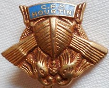 Insigne MINIATURE sans attache ! CFM HOURTIN CENTRE FORMATION MARITIME Marine