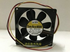 1PC waterproof cooling fan San Ace 80W 9WP0812H401 DC12V 0.13A 8CM