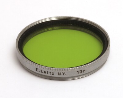 Leica Leitz N.Y. YGr Gelb-Grün-Filter New York Filtergewinde E39