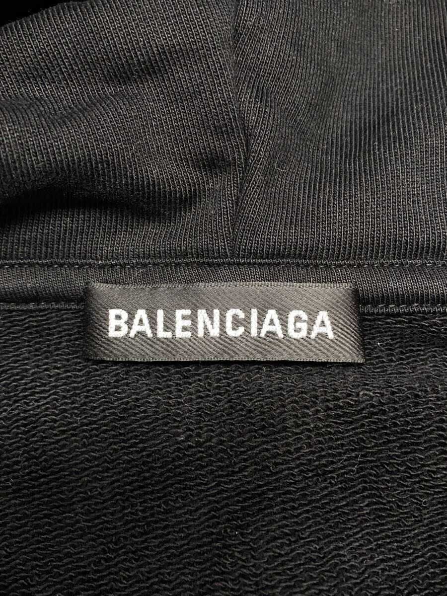 BALENCIAGA hoodie S cotton Black JP57 2019 00144 Used | eBay