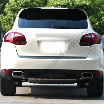 Pair Front Bumper Tow Hook Eye Cover Cap for Porsche Cayenne 2015-2017 16 Pair Front Bumper Tow Hook Eye Cover Cap for Porsche Cayenne 2015-2017 16