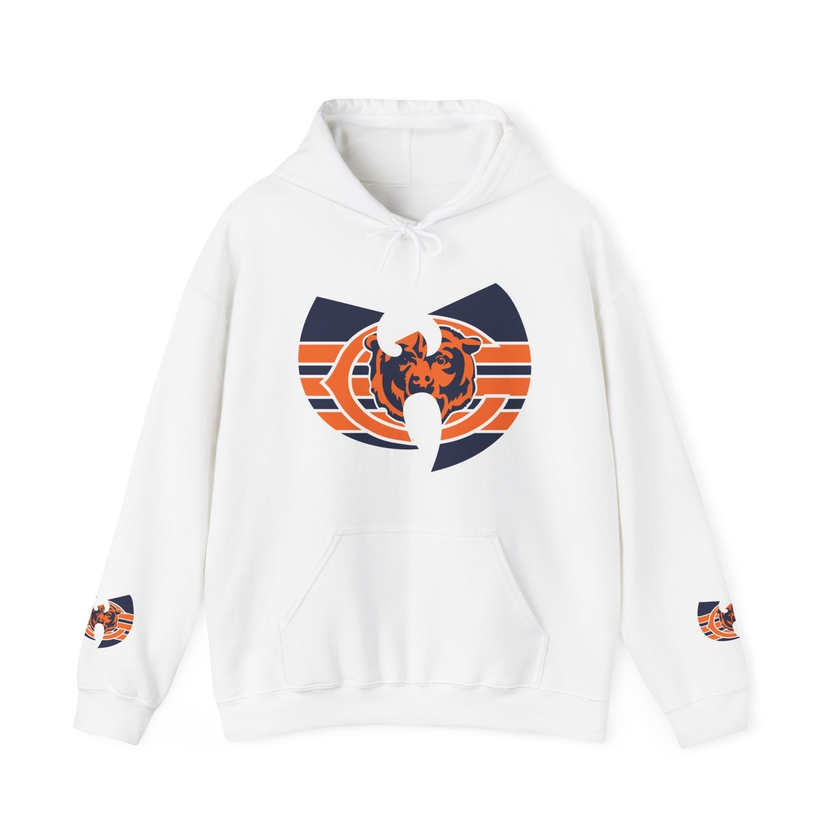 CHICAGO football Unisex Heavy Hooded Sweatshirt BEARS Wu Tang Clan