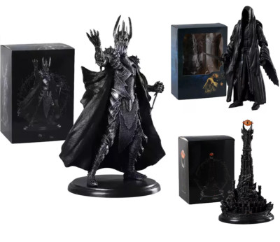 Nazgul Figuren, Sauron, Hart Barad Turm Herr der Ringe Lord of the rings