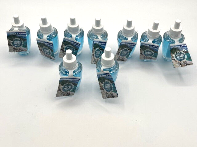 x9 Bath & Body Works Island Reef Wallflower Refill Bulb Lot White Barn