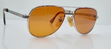 Vintage 657 Silver Pilot Metal Sunglasses FRAMES ONLY