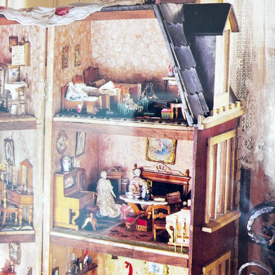 Vtg Springbox Miniature Antique Victorian Dollhouse Puzzle 500 Piece New - Image 3 of 4