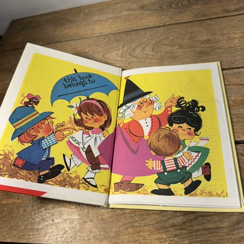 Mother Goose 1967 Rand McNally Children’s Book Illustrator Anne Sellers Leaf - Picture 7 of 11