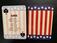 Swap Playing Cards   LLINOIS   Fun State Facts     2007
