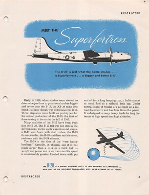 B-29操縦マニュアル B-29 