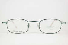 United Colors of Benetton UCB 254 420 47 22 135 Green Oval Glasses New