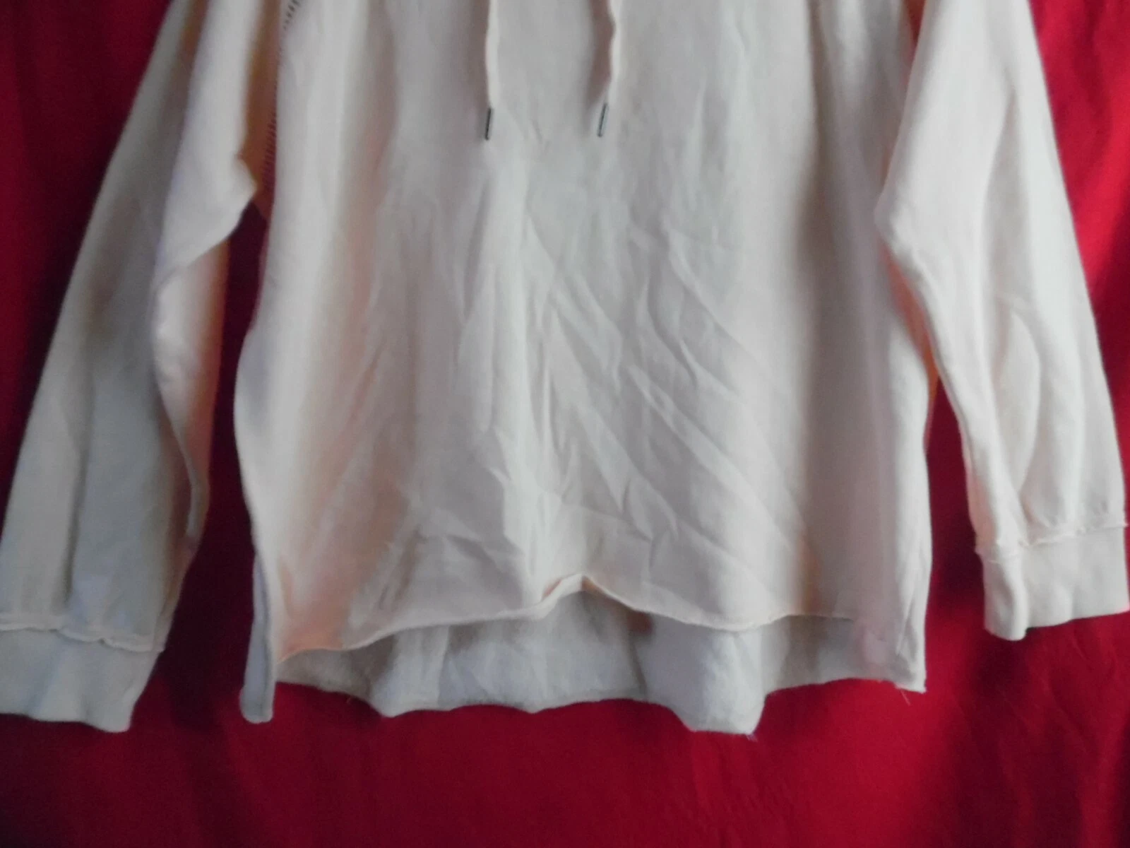 UNDERCOVER FELPA CON CAPPUCCIO SECRET TREASURES PESCA MANICA LUNGA XL 16 18