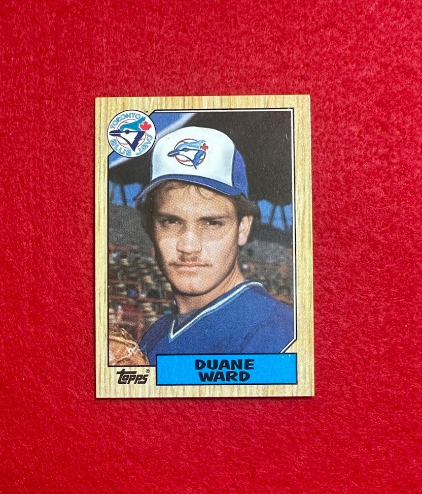 Duane Ward (9) 1987 Topps Rookie Toronto Blue Jays RC 1987-1993 NMNNMT