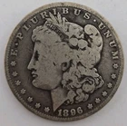 1896-O Morgan Silver Dollar $1 - New Orleans Mint