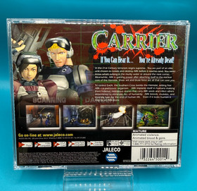 Carrier (Sega Dreamcast, 2000) Complete w/ Manual