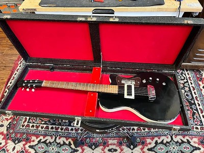 Dan Armstrong Modified Danelectro U-1 Electric Guitar with Original case 1960s