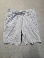 Old Navy Boy's Shorts Gray Size L 10/12 Stretchable Elastic Waist Pockets Pullon