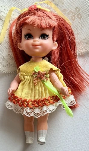 Vintage 1967-1968 Mattel Liddle Kiddle SHEILA SKEDIDDLE Doll #3765